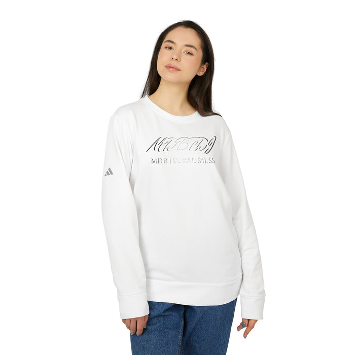 MDBTDJ #ADS1LSS adidas® Unisex Crewneck Custom Sweatshirt