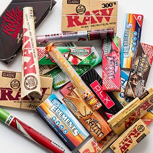 Rolling Papers , Cones , Blunt Wraps , Flavored ,All Popular Brands