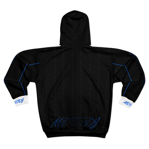 MDBTDJ#BBLUPSWBB Unisex Zip Up Hoodie