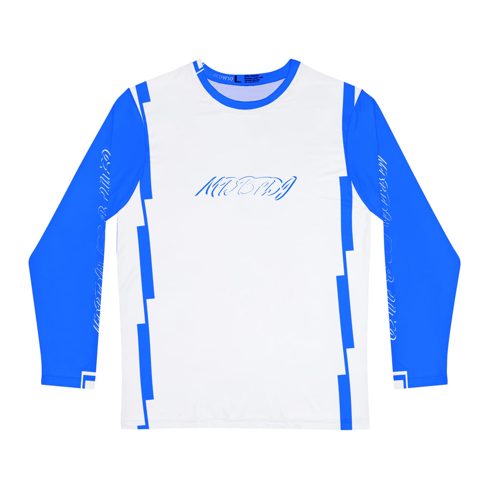 MDBTDJ#LSS-BLUWSQ Men's Long Sleeve Shirt Tattooed Dj's Limited Edition