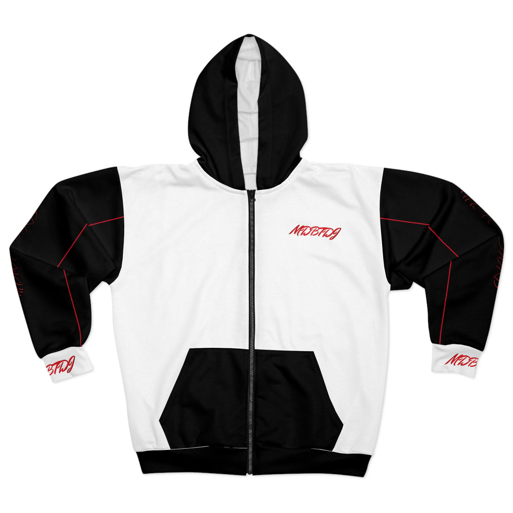 MDBTDJ#BWPSWRB Unisex Zip Up Hoodie