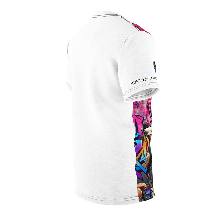 MDBTDJ#CLH1C-W Premium Art Tee Shirt - Tattooed Dj's Limited Edition - Unisex