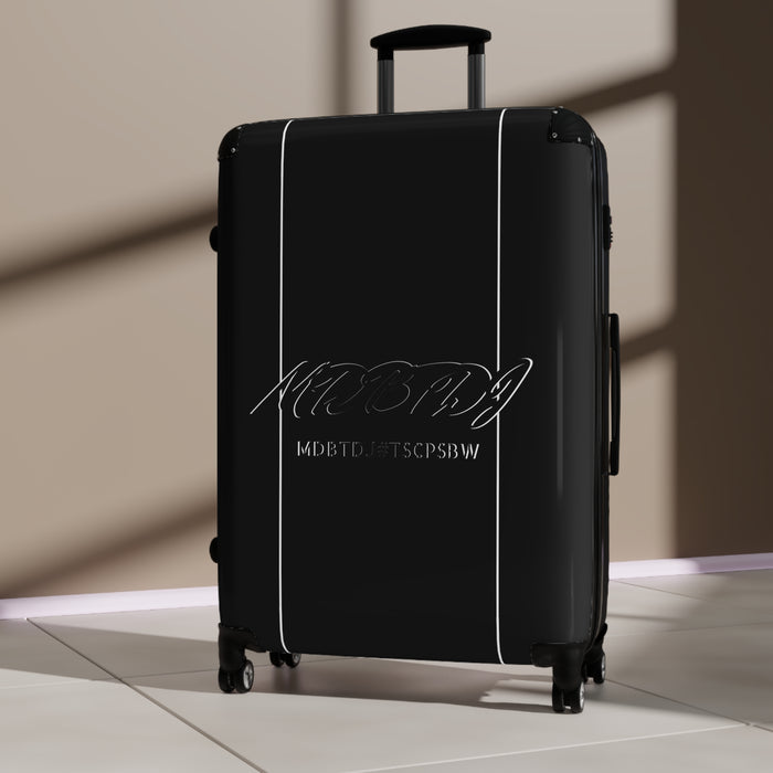 MDBTDJ#TSCPSBW Premium Travel Suitcase with combination lock