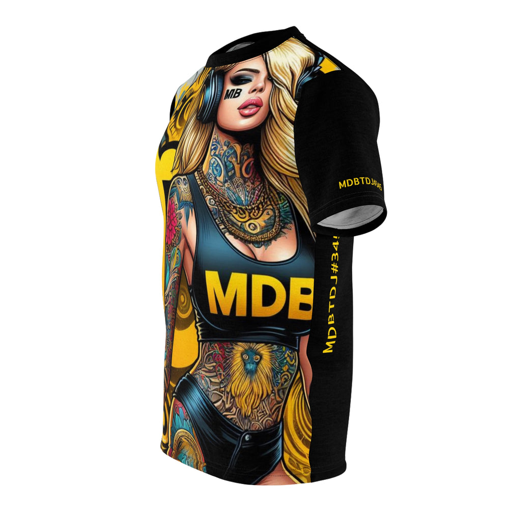 MDBTDJ#345 Premium Tee Shirt - Unisex Tattooed Dj's Limited Edition