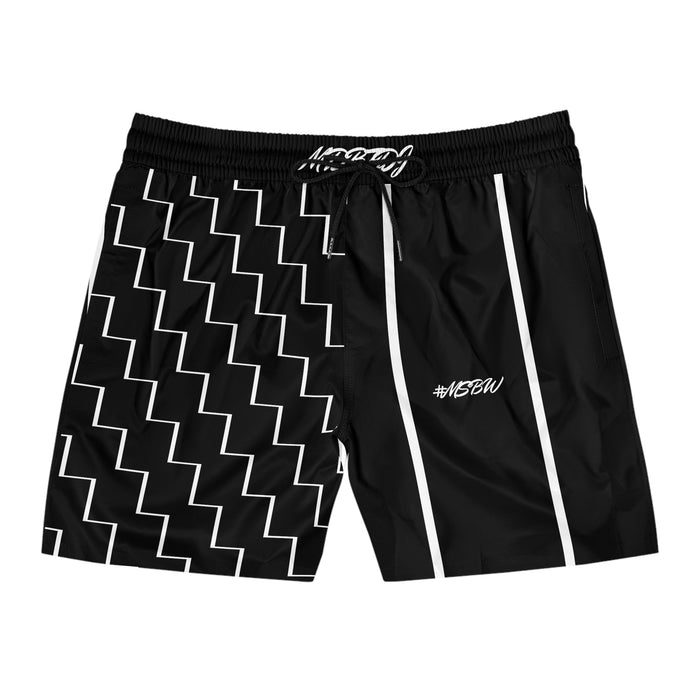 MDBTDJ#MSBW Men's Mid-Length Swim Shorts