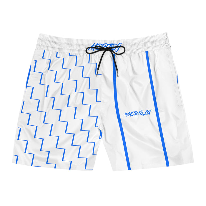 MDBTDJ#MSWBLU Men's Mid-Length Swim Shorts