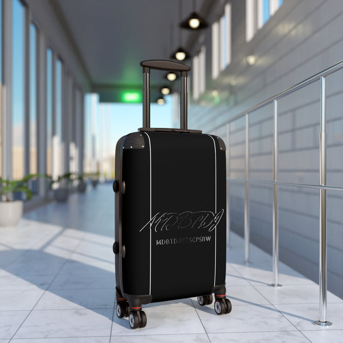 MDBTDJ#TSCPSBW Premium Travel Suitcase with combination lock