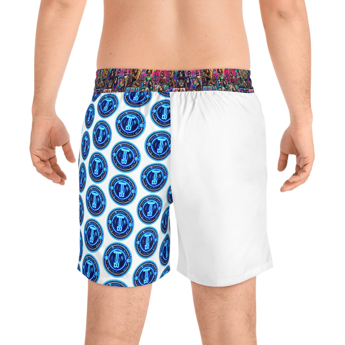 MDBTDJ#MLS1-W Men's Mid-Length Swim Shorts