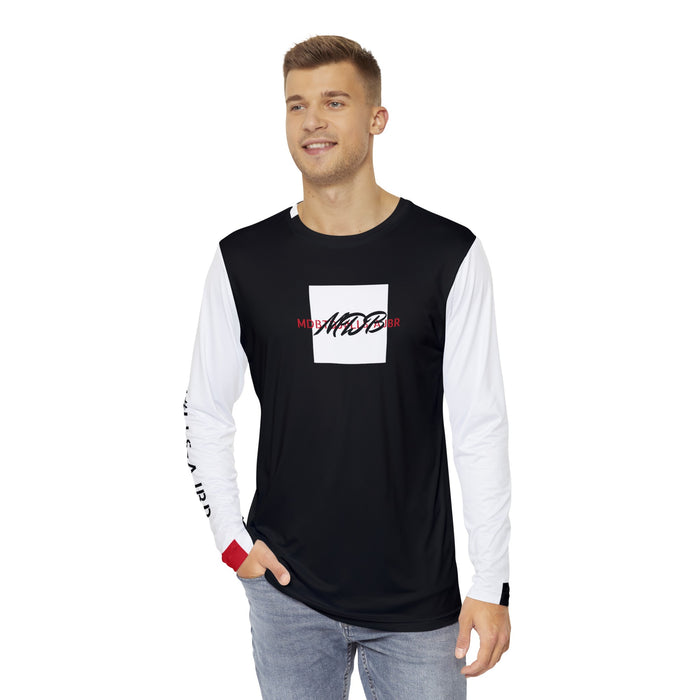 MDBTDJ#LLS-AJBR Men's Long Sleeve Shirt Tattooed Dj's Limited Edition