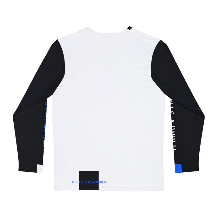 MDBTDJ#LLS-AJWBLU Men's Long Sleeve Shirt Tattooed Dj's Limited Edition