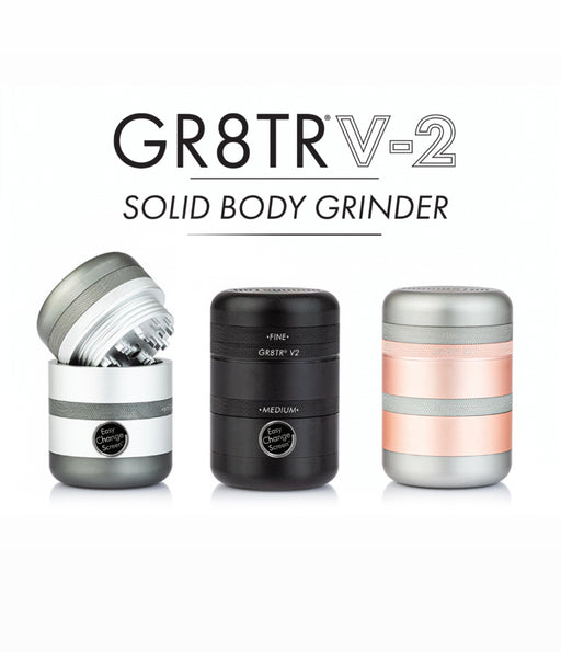 Kannastor GR8TR V2 Herb Grinder JAR Body Easy Change Screen