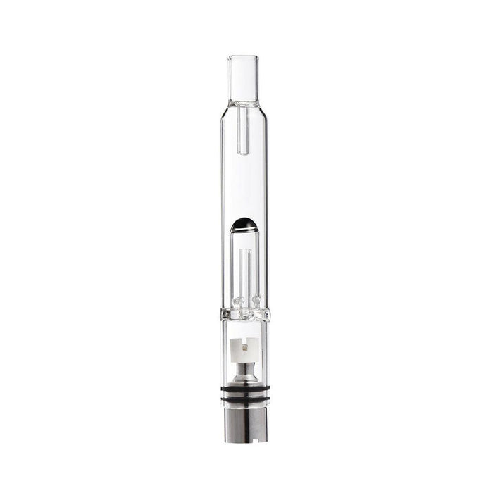Glass Water Bubbler Vaporizer Pen Attachment 510 Thread / Spill Proof Fits Yocan Evolve