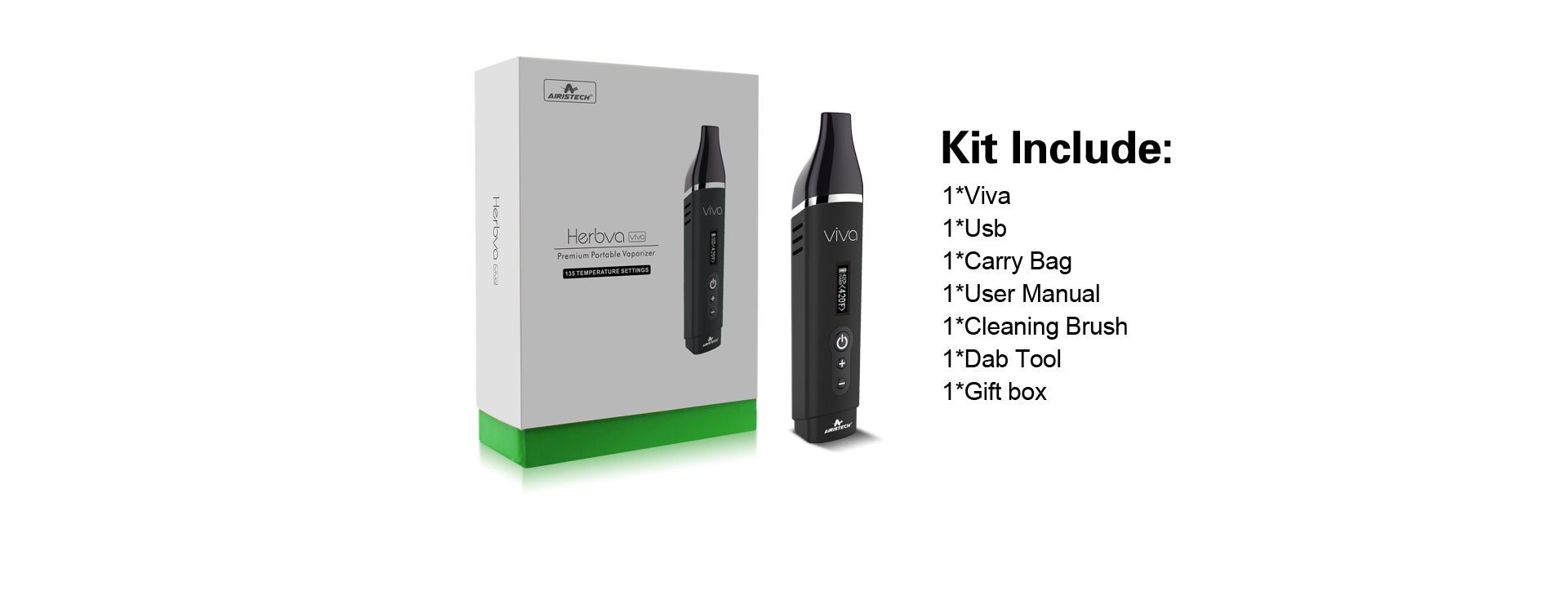 新品好評 ヤフオク! - airistech viva vaporizer 白 アイリス ドライハ