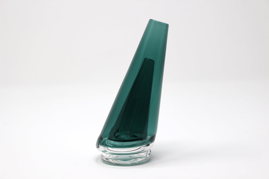 Puffco Peak Glass the 420 stop dark jade green