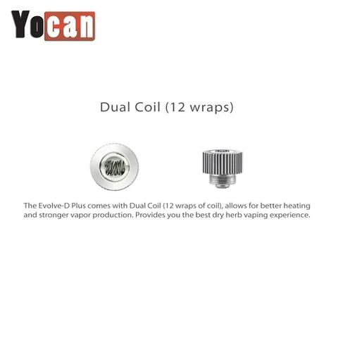 Wulf Mods Yocan Evolve Plus XL Duo Dry Herb Atomizer – Yocan USA